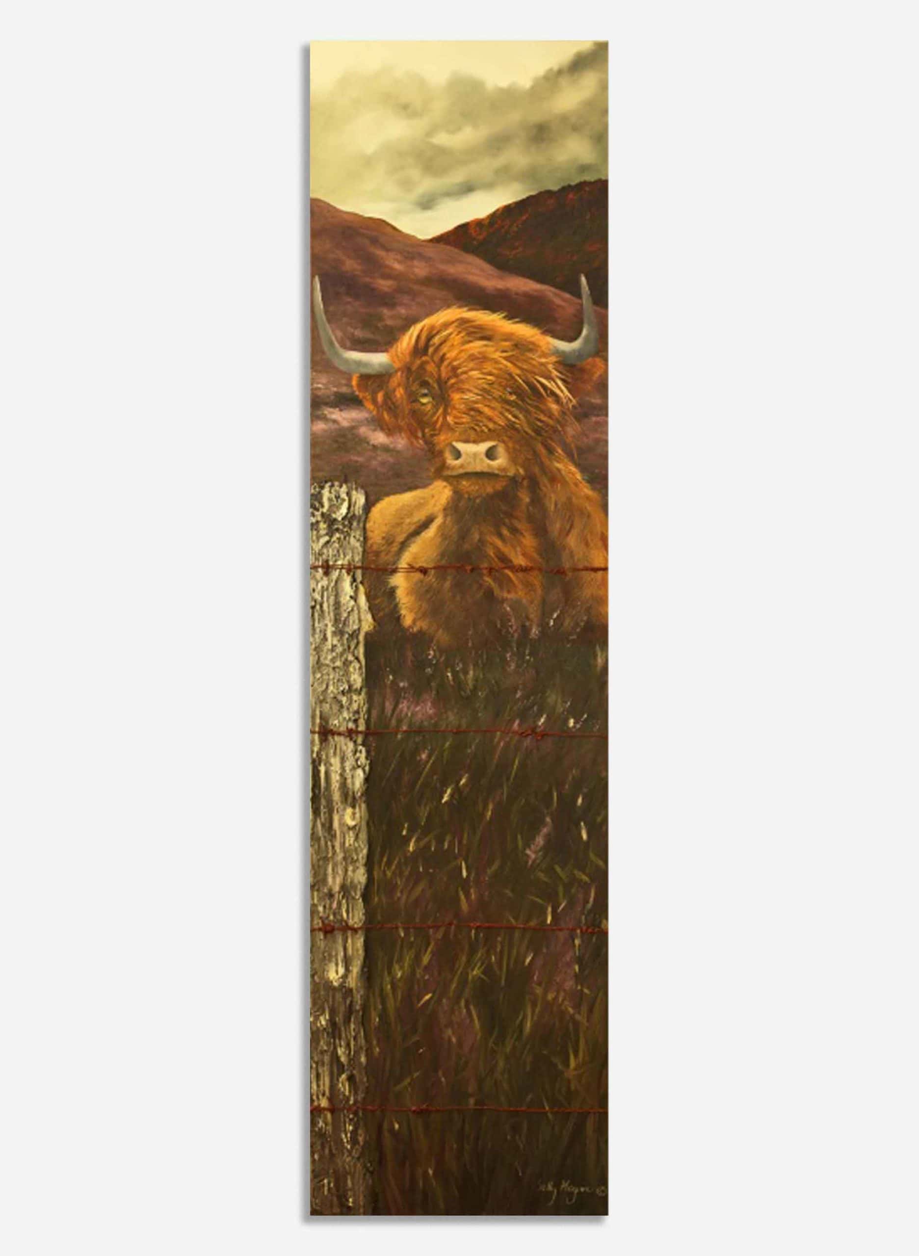 Hamish (Large Cow Block) - Sally Maguire