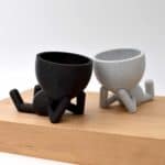 Little People, On Tummy Planter (Marble) - NZ Made - Image 2