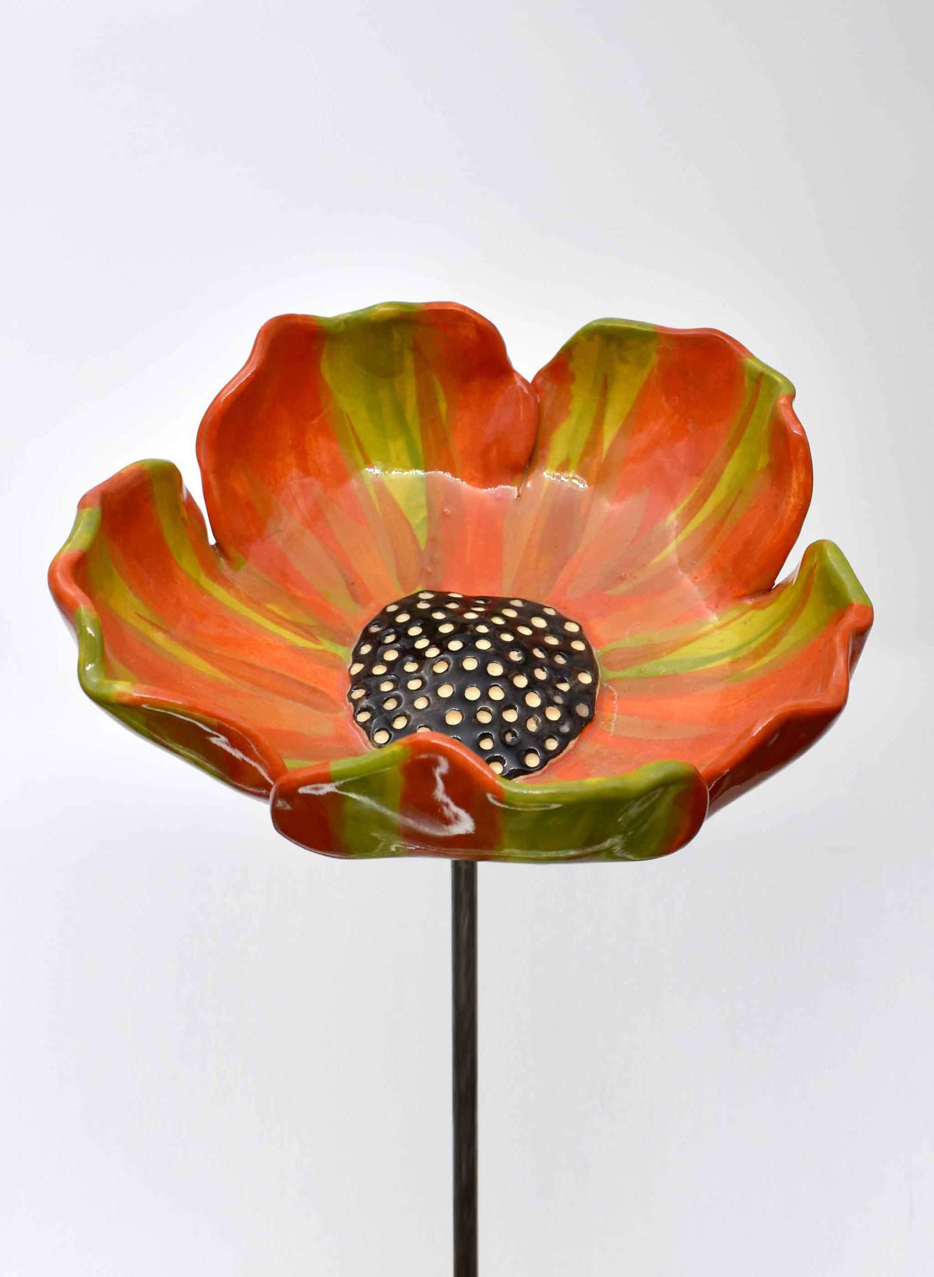 Large Garden Flower (no.1/2) PBC Potters The White Sail Gallery