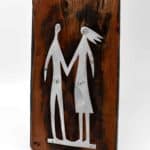 On the Beach couple (Wall Mount) - Mark Dimock
