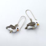 Glass Seagull (Sterling Silver Hooks) - Frances Hanson - Image 2