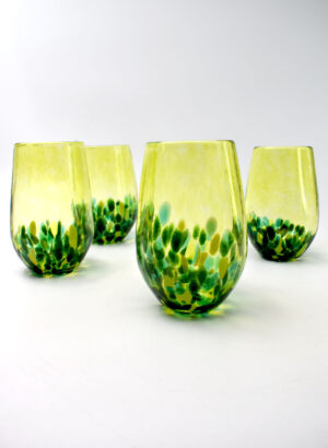 Forest Stemless Wine Glass - Amokura Glass