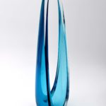 Copper Blue Offering Sculpture - Greg Swinburne