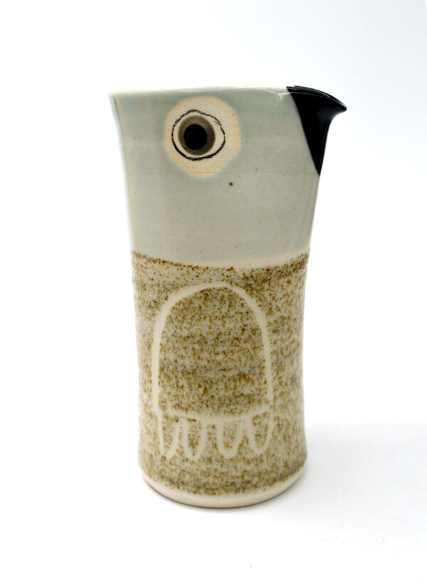 Icy Green Bird Jug (Medium) - Kairava Gullatz - Image 2