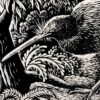 E. Mervyn Taylor – Kiwi (1954) Tea Towel - Image 2