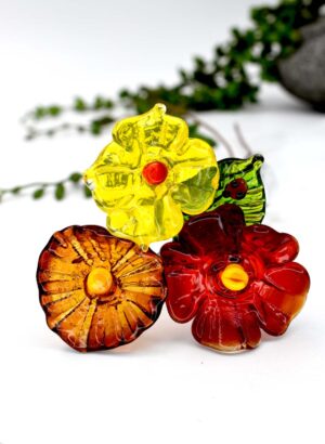 Bunch of Forever Glass Flowers - Frances Hanson