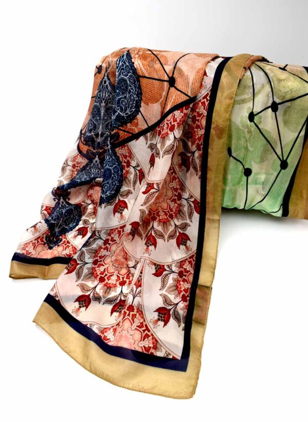 The Joanna Silk Scarf - Image 2
