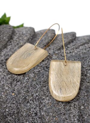 Lani Earrings (Tapa) - Koloa Jewellery