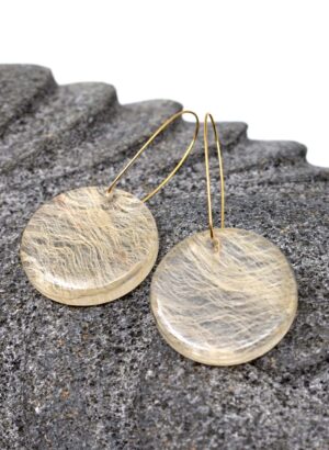 Amelia Earrings (Tapa) - Koloa Jewellery