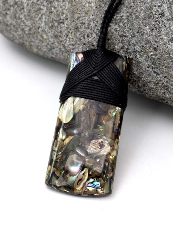 Toki Art (Rimu, Paua, Pounamu) - Created by Tony Lusty