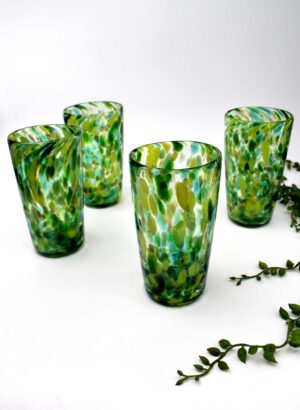 Forest Straight Walled Tumbler - Amokura Glass