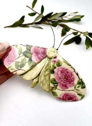 Moth (Pink Rose) - Kirsty Gardine