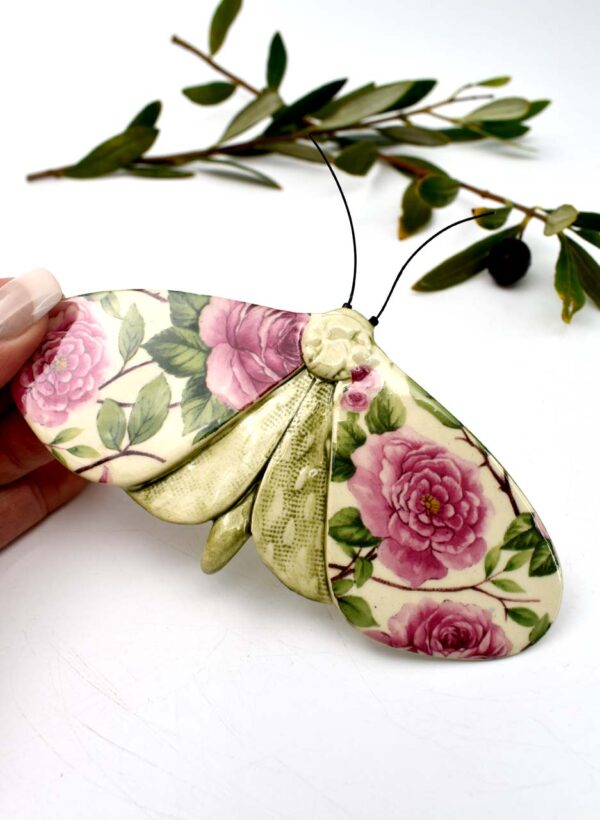 Moth (Pink Rose) - Kirsty Gardine
