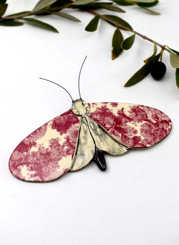 Pink Vintage Moth - Kirsty Gardiner - Image 2