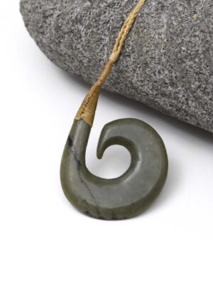 Hei Matau, Nelson Pounamu - Carved by Simon Burton