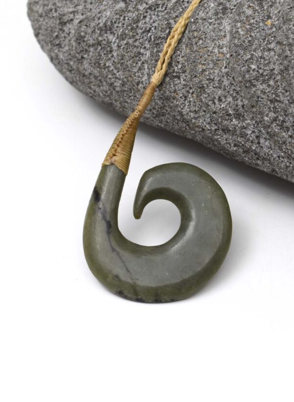 Hei Matau, Nelson Pounamu - Carved by Simon Burton