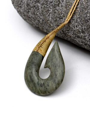 Hei Matau, Nelson Pounamu - Carved by Simon Burton