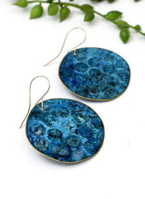Large Blue Disk - Tanya Bogdanova