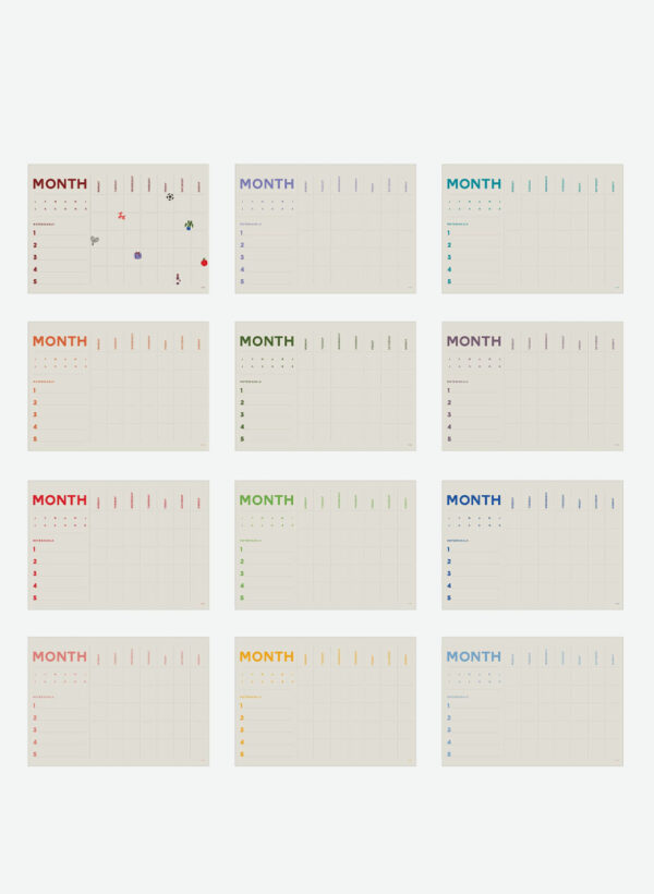 A2 Month Planner - Image 3
