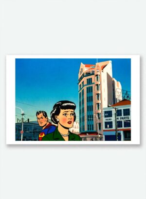 Superman, Lois Lane and Case House, Wellington - Graham Kirk