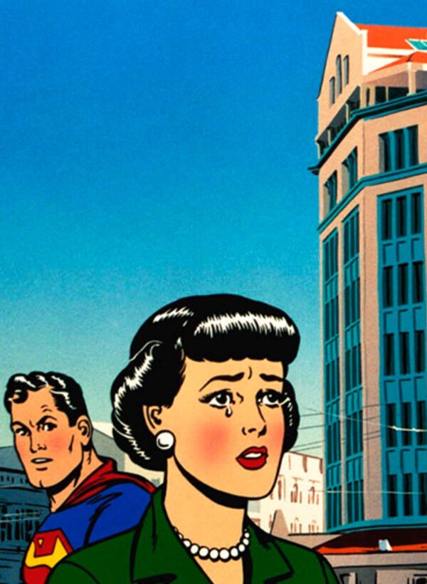 Superman, Lois Lane and Case House, Wellington - Graham Kirk - Image 2
