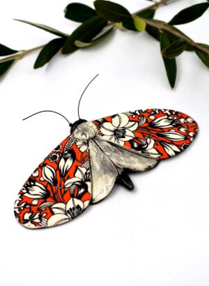 Retro Flower Moth - Kirsty Gardiner