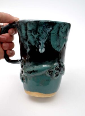 Hand Built Ceramic Jumbo Mug – LJH Pottery