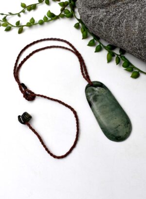 Inanga Pounamu Pendant - Carved by Phil Priest