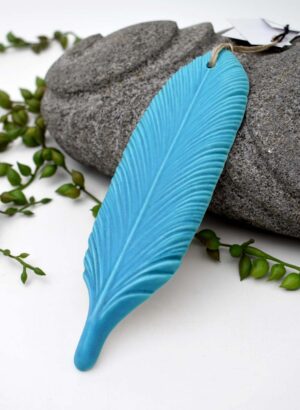 Kowhaiwhai Feather (Small) - Michelle Bow