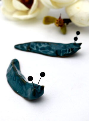 Teal Slug - Lava Ceramics