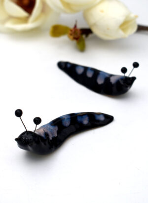 Lilac Dot Slug - Lava Ceramics