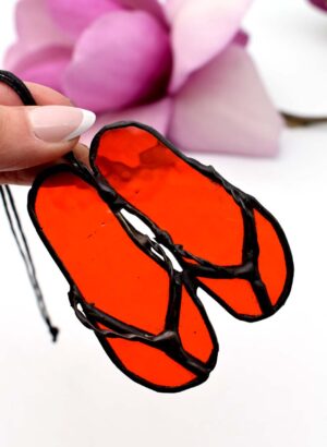 Jandals (Red) - Hilary Jowle