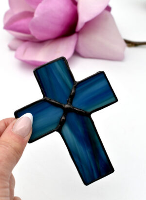Cross (Blue) - Hilary Jowle
