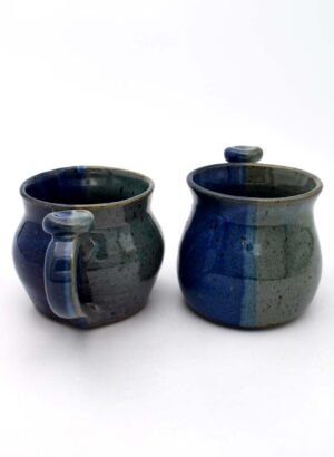 Half Green, Half Blue Mug - Fiona McLeod