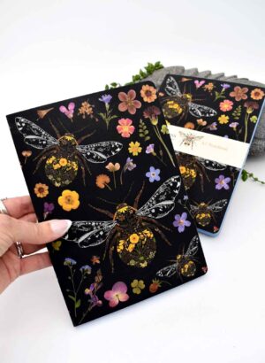 Three Bumblebees - A5 Luxury Notebook