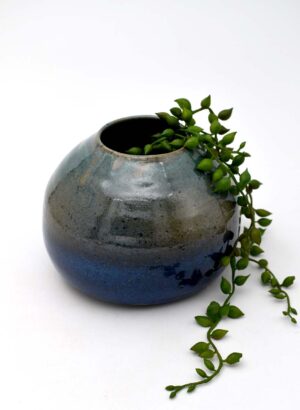 Ocean Shimmer Moon Vase - Fiona McLeod