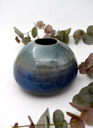 Ocean Shimmer Moon Vase - Fiona McLeod
