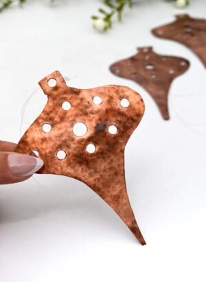 Copper Xmas Ball decoration - John Connor