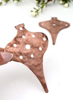 Copper Xmas Ball decoration - John Connor