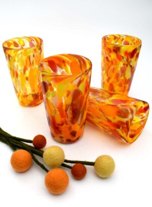 Fiesta Straight Walled Tumbler - Amokura Glass