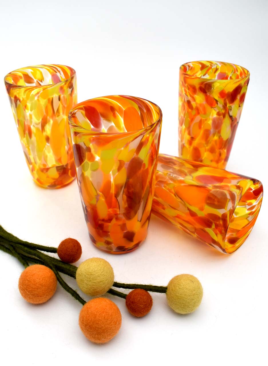 Fiesta Straight Walled Tumbler - Amokura Glass