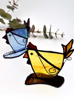 Happy Hen (Yellow) - Hilary Jowle