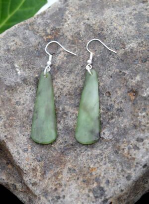 Pounamu Drop Earrings