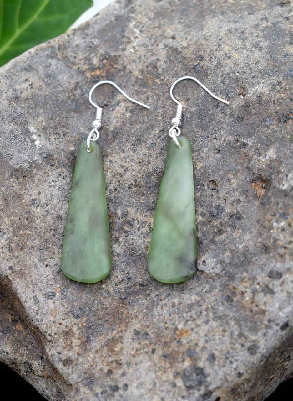 Pounamu Drop Earrings