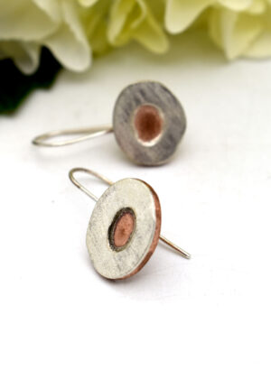 Silver and Copper Oval - Tanya Bogdanova