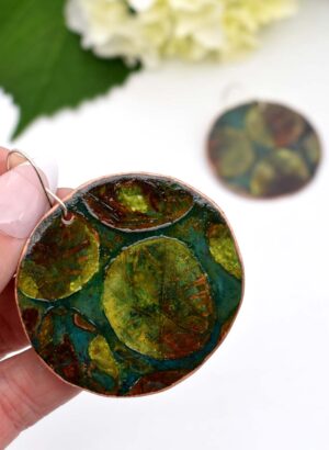 Large Green Disk - Tanya Bogdanova