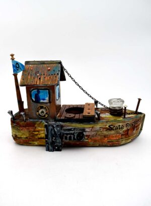 Boat 9. (Scale Bucket) - By Tracy Skelton