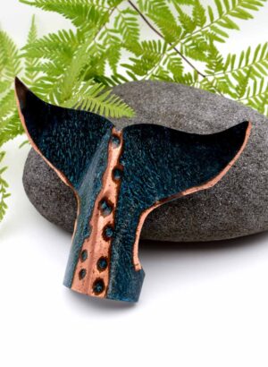 Copper Whale Tail (Small Blue) - Isaac Weston