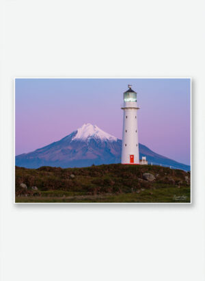 Cape Egmont Lighthouse Sunset - Brendan Larsen Photography