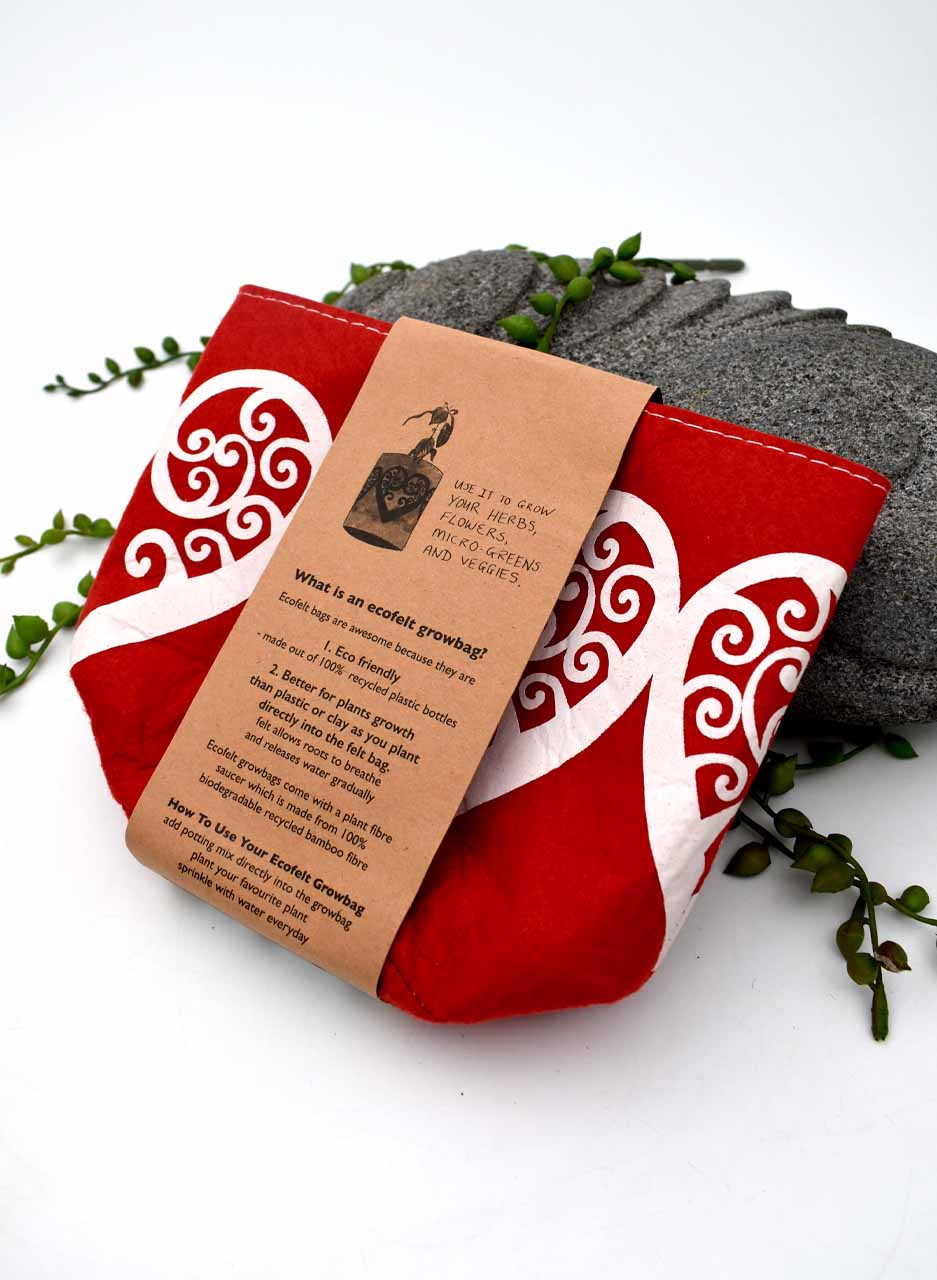Ecofelt Grow bag (Aroha Red) - Jo Luping